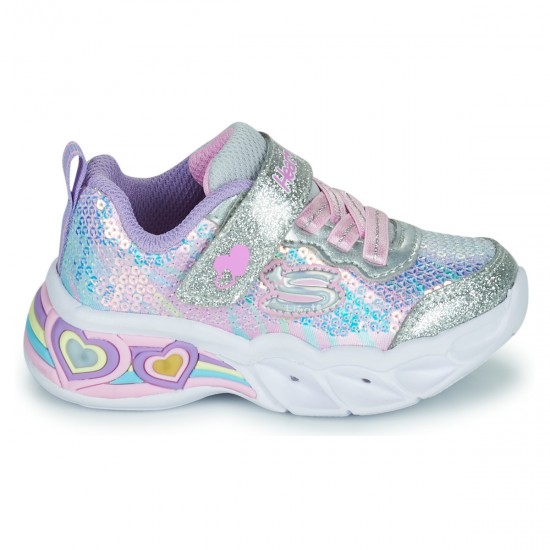 Skechers Παιδικό Sneaker για Κορίτσι Ασημί 302313N-SMLT