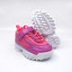 Fila Παιδικό Sneaker Disruptor για Κορίτσι Φούξια 1011418-81A