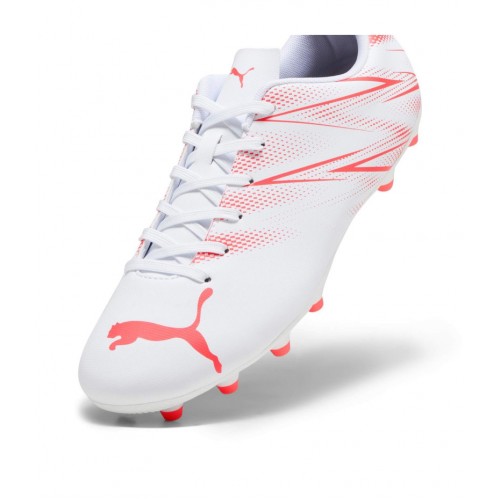 Puma 107480-04 Λευκά παιδικά παπούτσια ποδοσφαίρου