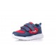 Fila Παιδικό Sneaker Comfort Happy με Σκρατς για Αγόρι Μπλε 3JS13003-254