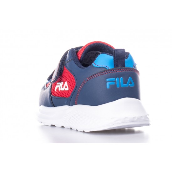 Fila Παιδικό Sneaker Comfort Happy με Σκρατς για Αγόρι Μπλε 3JS13003-254