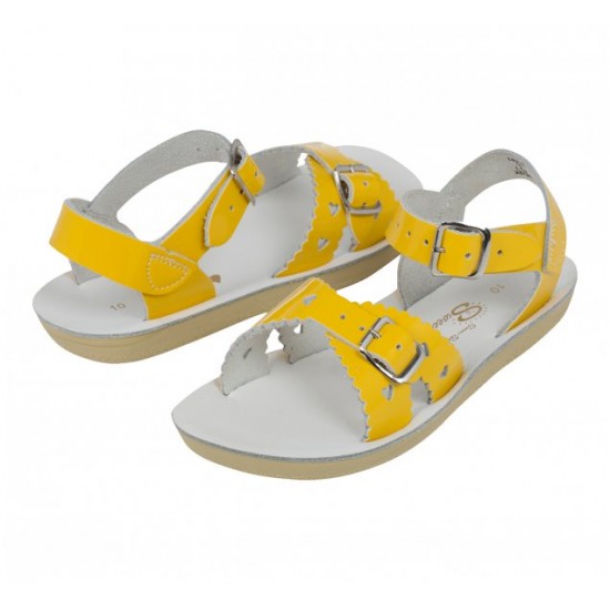 Salt-Walter Shiny Yellow Sandals 1401