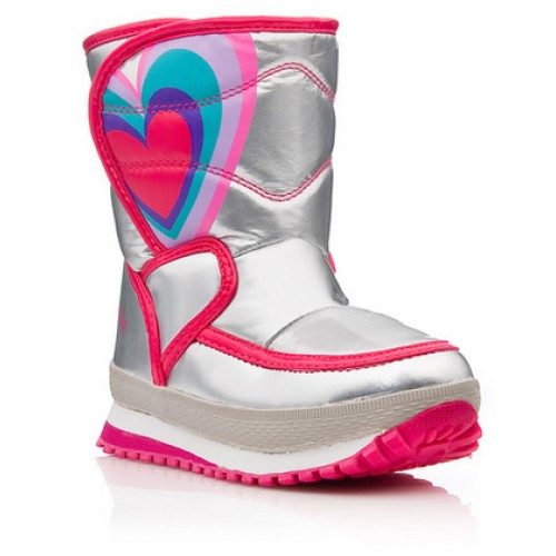 AGATHA RUIZ DE LA PRADA 161997-B Χειμερινές μπότες για κορίτσια Silver