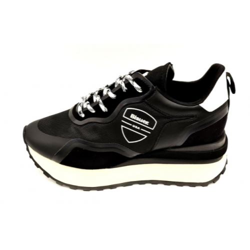 Blauer F1MABEL02-COR Black Γυναικείο Sneaker