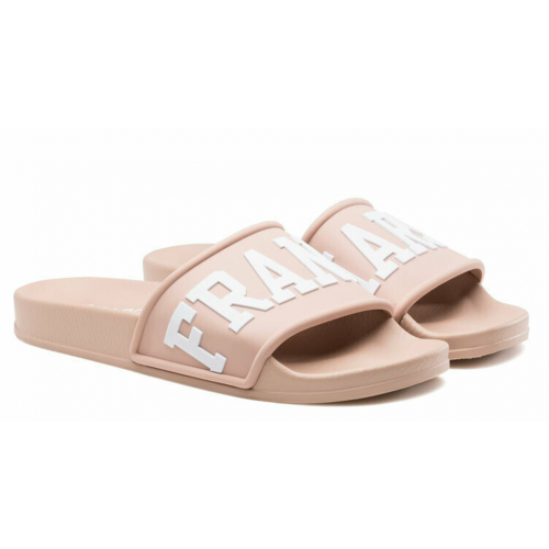 Franklin And Marshall Slipper Double Slides Nude FTUA0006S-1738