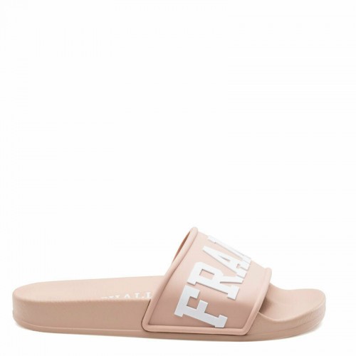 Franklin And Marshall Slipper Double Slides Nude FTUA0006S-1738