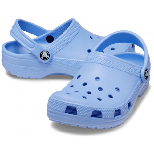 Crocs Παιδικά Σαμπό Θαλάσσης Μπλε - Μωβ 206991-5Q6