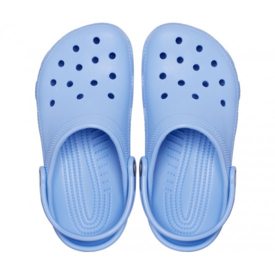 Crocs Παιδικά Σαμπό Θαλάσσης Μπλε - Μωβ 206991-5Q6