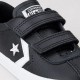 Converse Παιδικά Sneakers Chuck Taylor All Star με Σκρατς για Αγόρι Μαύρα 758203C