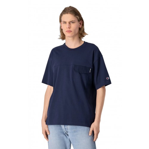 Ανδρικό T-shirt Champion 217076-BS538 Μπλε