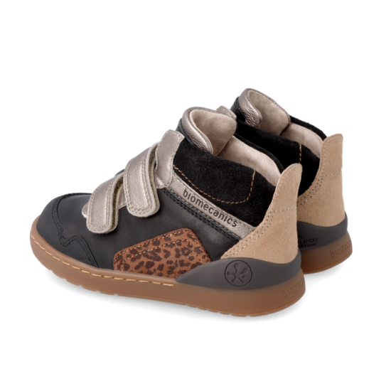 Biomecanics Παιδικά Sneakers με Σκρατς για Κορίτσι Καφέ 221206-A
