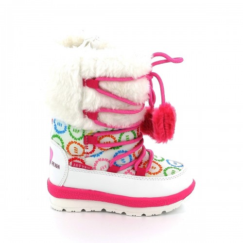 Agatha Ruiz De La Prada Παιδικές Μπότες Χιονιού για Κορίτσι Λευκές 221995-B