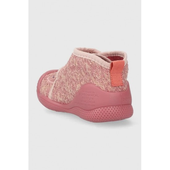 Biomecanics 231294-B Υφασμάτινο παιδικό παπούτσι για κορίτσι Ροζ
