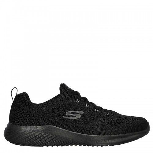 Skechers Bounder Ανδρικά Αθλητικά Παπούτσια Running Μαύρα 232068-BBK