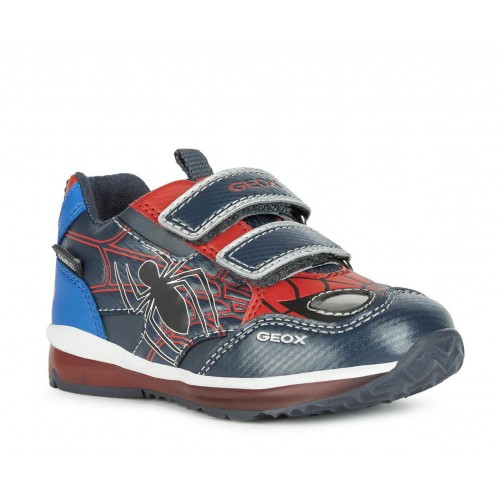 Geox Παιδικά Sneakers με Σκρατς για Αγόρι B2684A 0CE54 C0735 Navy Red