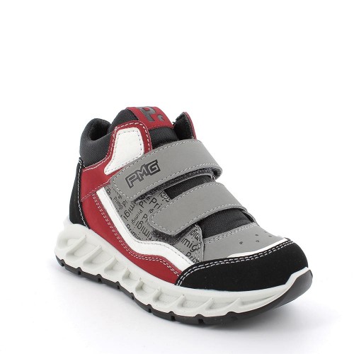 Παιδικό High Sneaker Primigi Με Επένδυση 2892300 Κόκκινο - Μαύρο