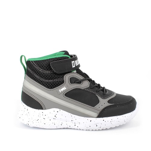 Primigi Ψηλά sneakers για παιδιά με φωτάκια 2969122 Μαύρο - Γκρι