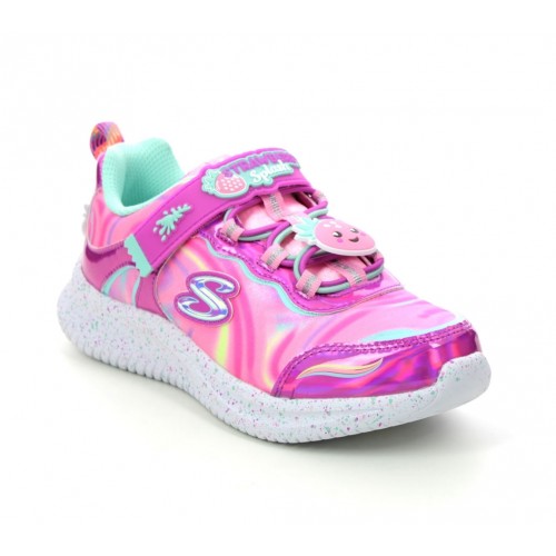 Skechers Παιδικό Sneaker Jumpsters Sweet Kickz με Σκρατς για Κορίτσι Ροζ 302215L-PKMT