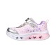 Skechers Παιδικά Sneakers με Φωτάκια για Κορίτσι Ασημί 302691N-SLLP