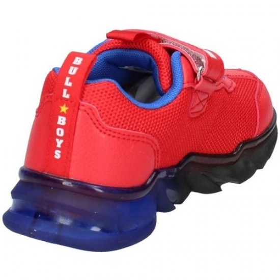 Sneaker για αγόρι Κόκκινα BULL BOYS DΝΑL3368-AD01