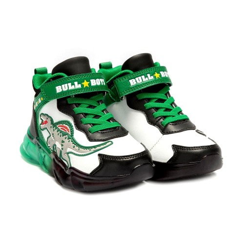 Bull Boys Παιδικά Sneakers High με Φωτάκια Πολύχρωμα DNAL3390-AA68