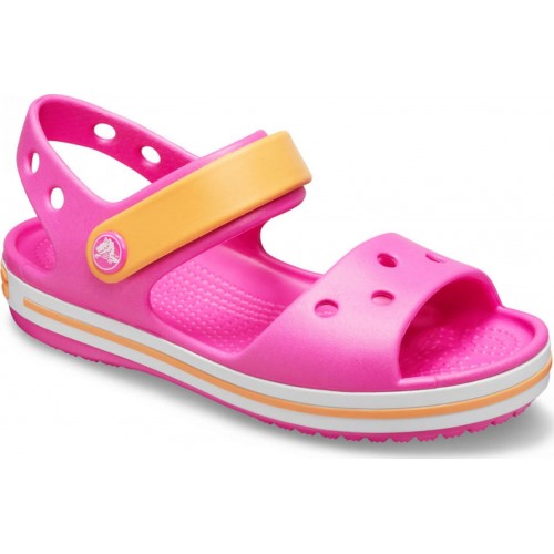 Crocs Παιδικά Παπουτσάκια Θαλάσσης Crocband για Κορίτσι Ροζ 12856-6QZ