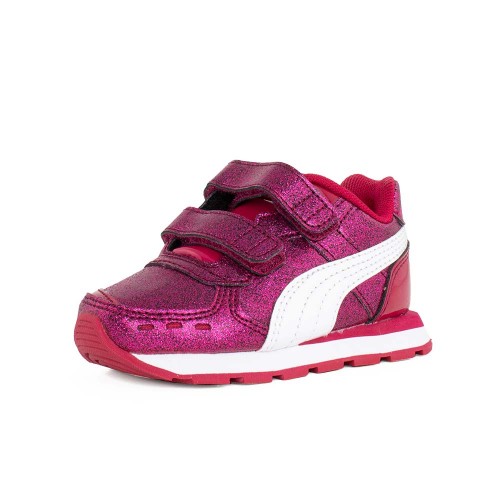 Puma Παιδικό Sneaker Vista Glitz με Σκρατς για Κορίτσι 369721-15 Fucshia