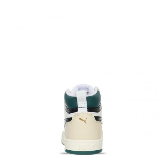 Puma Caven 2.0 Mid Sneaker Παιδικά 393843-02 σε Λευκό - Μπεζ χρώμα