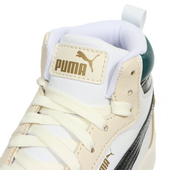 Puma Caven 2.0 Mid Sneaker Παιδικά 393843-02 σε Λευκό - Μπεζ χρώμα
