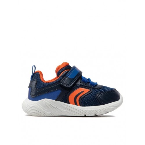 Geox Παιδικά Sneakers Ανατομικά με Σκρατς για Αγόρι Navy B254UC 0CE11 C4226