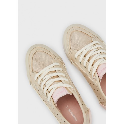 Mayoral Παιδικά Sneakers για Κορίτσι Beige 22-47337-037