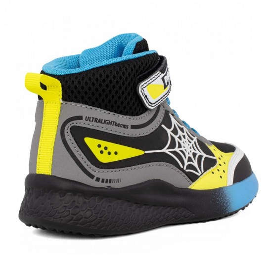 Primigi Παιδικά Sneakers High με Φωτάκια Μαύρα 4969211