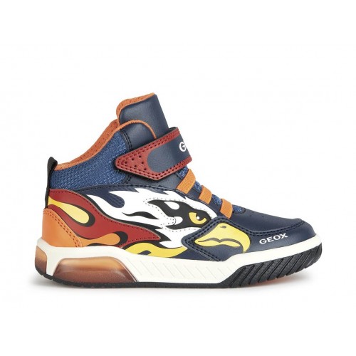 Geox Παιδικά Sneakers High Πολύχρωμα J369CB 0BU11 C0659