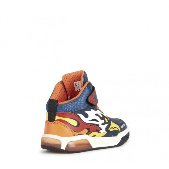 Geox Παιδικά Sneakers High Πολύχρωμα J369CB 0BU11 C0659