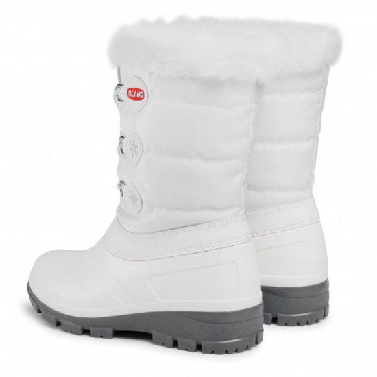 Olang Patty Γυναικείες Μπότες Χιονιού Λευκές 825 Bianco