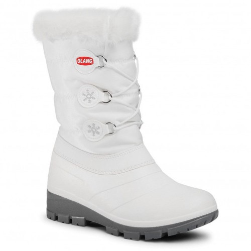 Olang Patty Γυναικείες Μπότες Χιονιού Λευκές 825 Bianco
