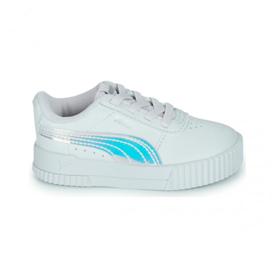 Puma Παιδικό Sneaker Carina Holo για Κορίτσι Λευκό 383743-01