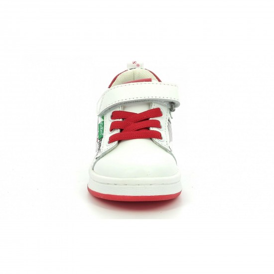 Παιδικά sneakers Kickers Ανατομικά για Αγόρι Λευκά 895910-30-31