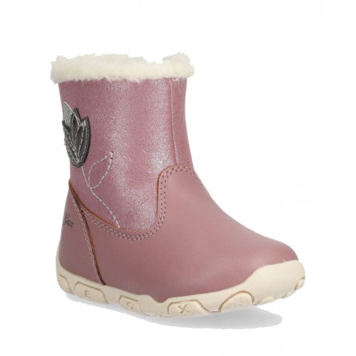 Παιδικές χειμερινές μπότες από τη Geox B362ZA-0BCBL-C8007 σε ροζ χρώμα