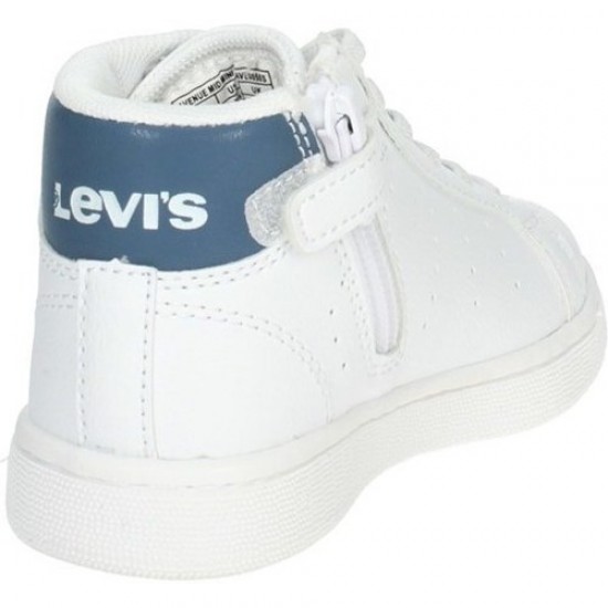 Παιδικό Μποτάκι - Sneaker Levis VAVE0050s-0063 Λευκό