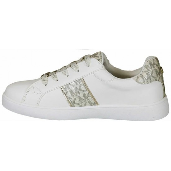 Michael Kors Kids Sneakers Για Κορίτσι MK101006T σε Λευκό-Χρυσό χρώμα