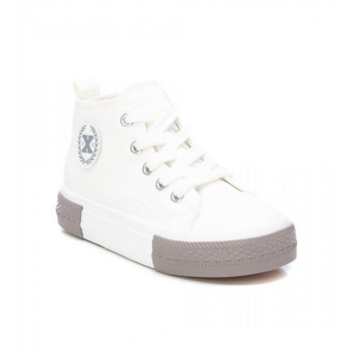 Xti Παιδικά High-Sneakers Λευκά 150296 Vegan από οικολογικό δέρμα και ύφασμα