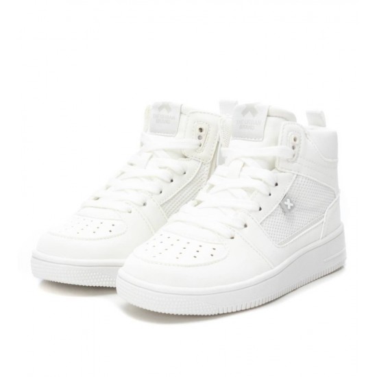 Xti Παιδικά High Sneakers Λευκά 150719 Vegan από οικολογικό δέρμα και ύφασμα
