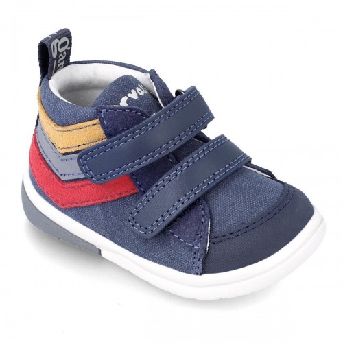 Garvalin 231313-A Παιδικά Sneakers με Σκρατς Μπλε