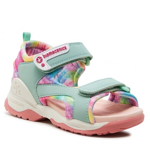 Biomecanics 242284-A παιδικό παπούτσι πέδιλο για κορίτσι Σιέλ