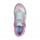 Skechers Παιδικά Sneakers Infinite Heart Lights με Φωτάκια για Κορίτσι Silver 303753L-SMLT