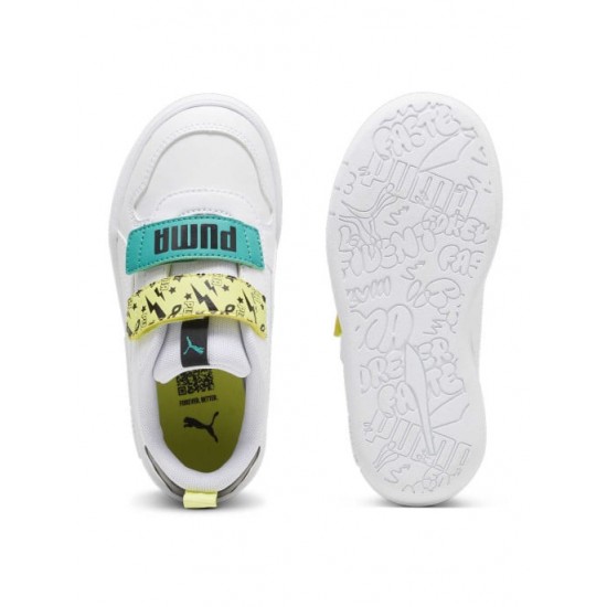 Puma Παιδικά Sneakers Multiflex Πολύχρωμα 395611-01