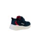 Fila Παιδικά Sneakers Brett 4 V με Σκρατς Μπλε 7AF41006-214