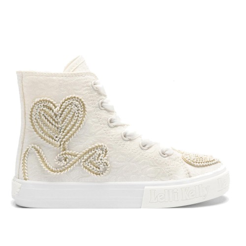 Lelli Kelly Παιδικά Sneakers High Λευκά LKED4173-BI01