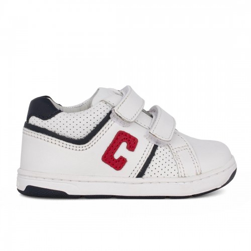 Chicco Shoe Grano Παιδικό Sneaker για Αγόρι 71092-300 δερμάτινο σε Λευκό χρώμα